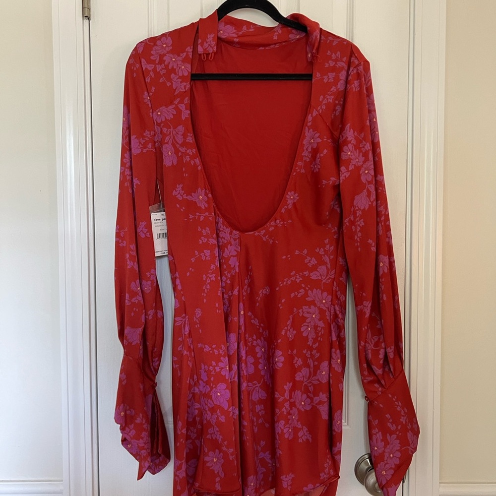 Free people Aries satin dress - Picture 2 of 4